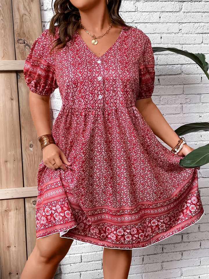 Elodie Peplum Dress