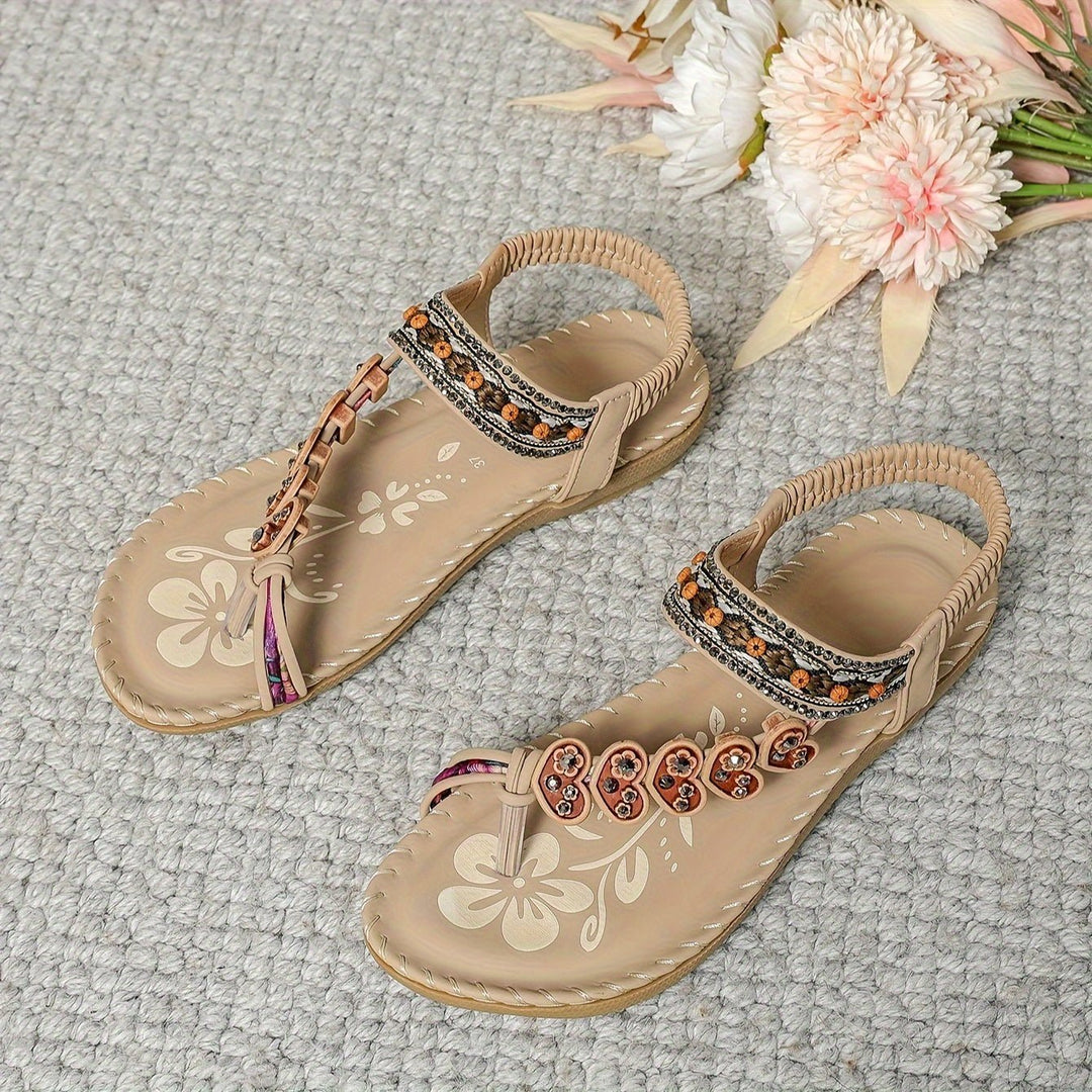 Soleil Beaded Sandals