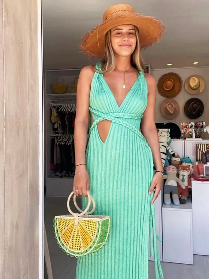 Seraphina - Knit Maxi Dress