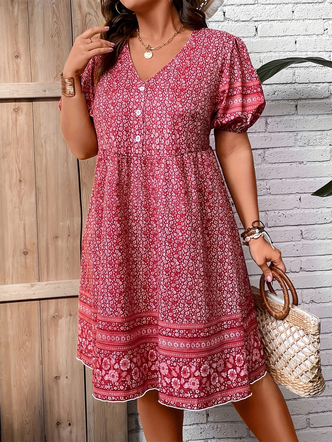 Elodie Peplum Dress