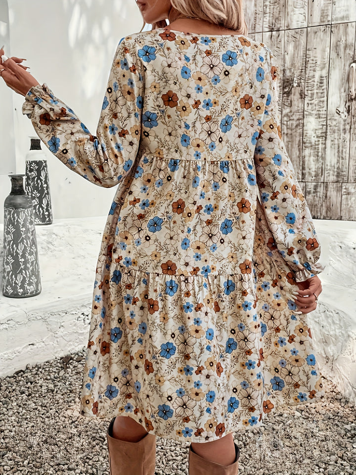 Isadora Elegant Floral Dress