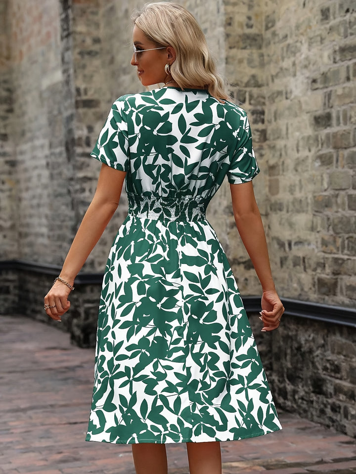 Evelina Floral Midi Dress