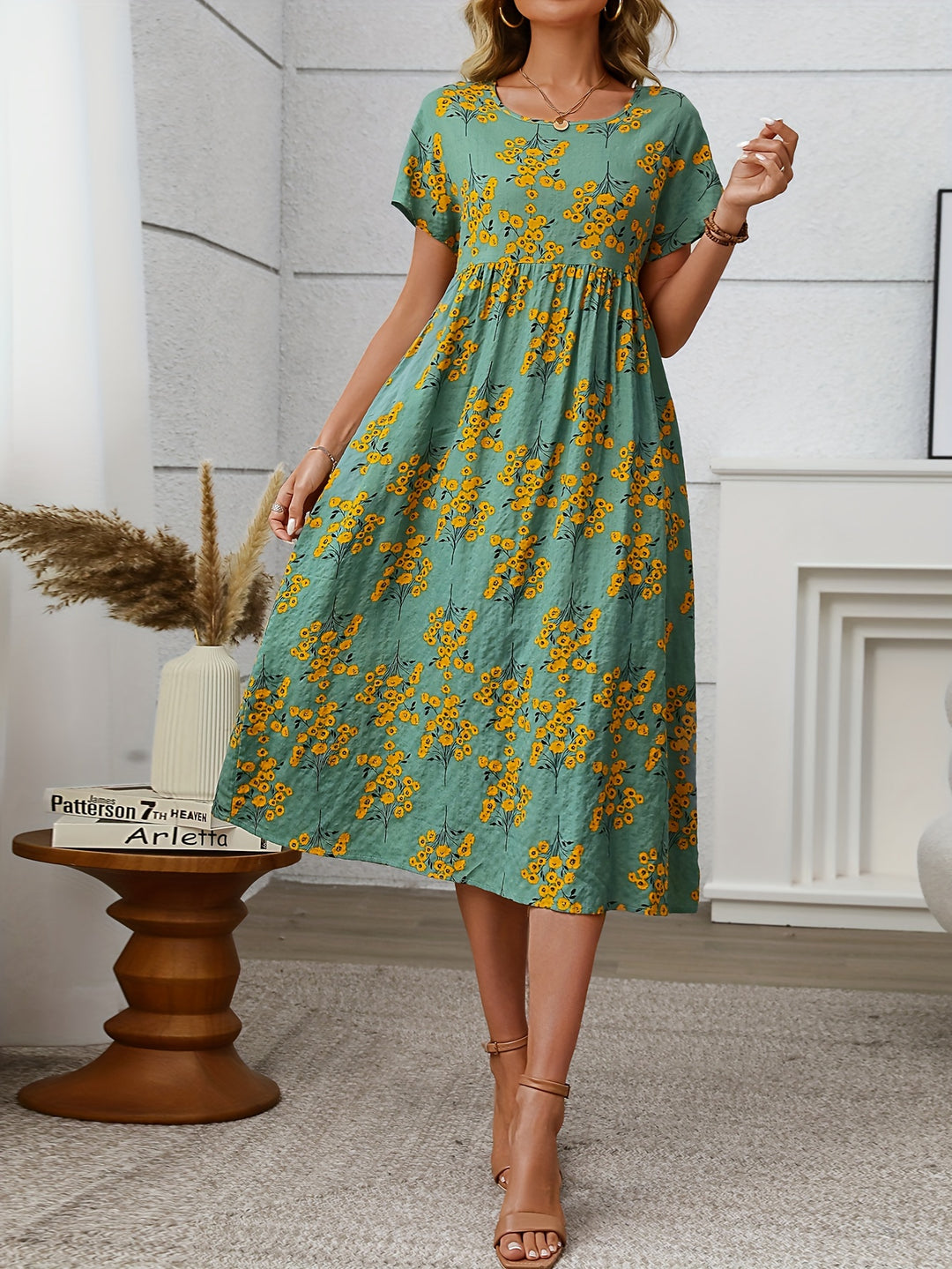 Alara Floral Dress