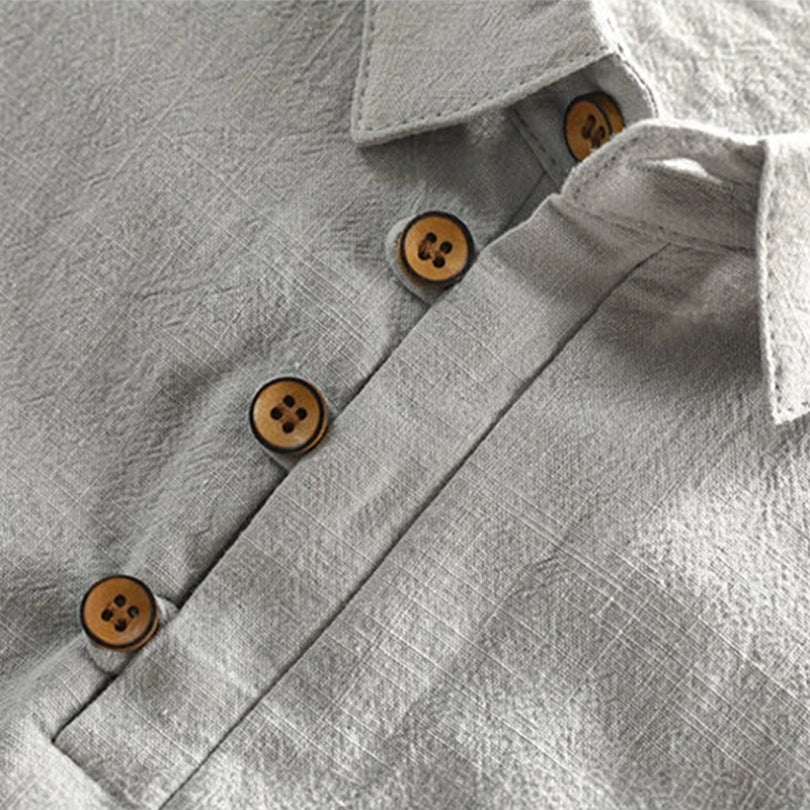 Haruto | Japanese-Inspired Short Sleeve Shirt