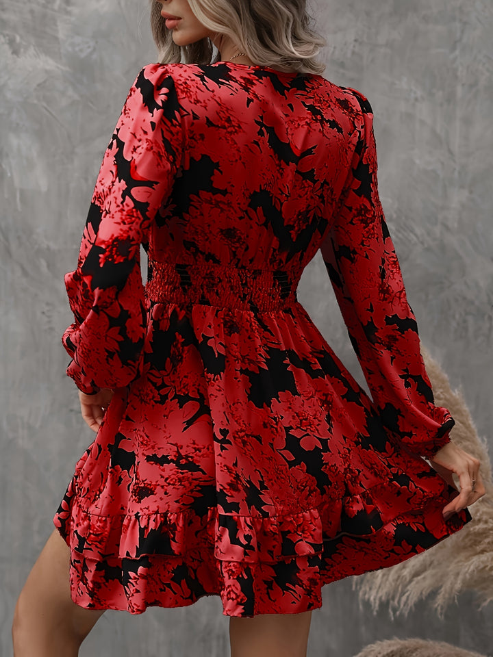 Melora Elegant Floral Dress