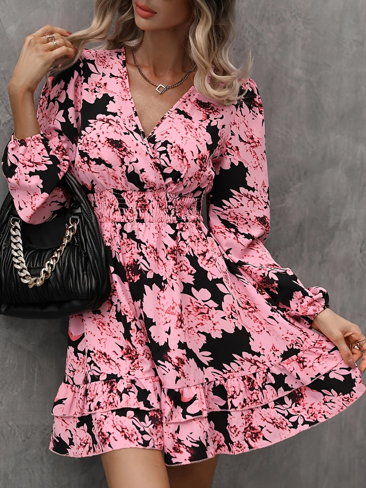 Melora Elegant Floral Dress