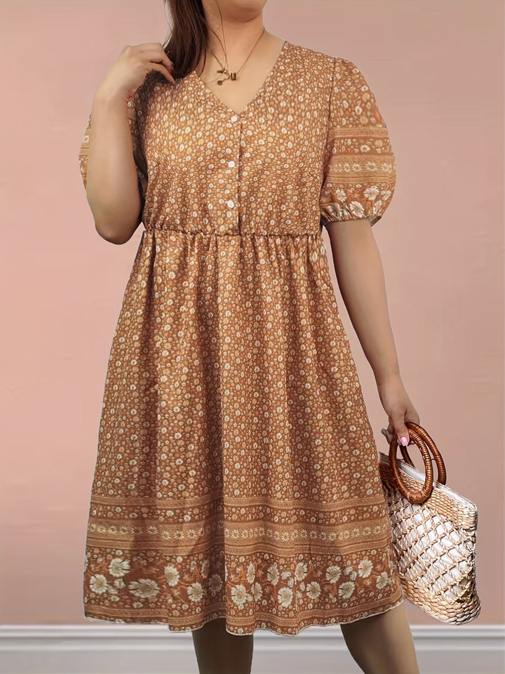Elodie Peplum Dress