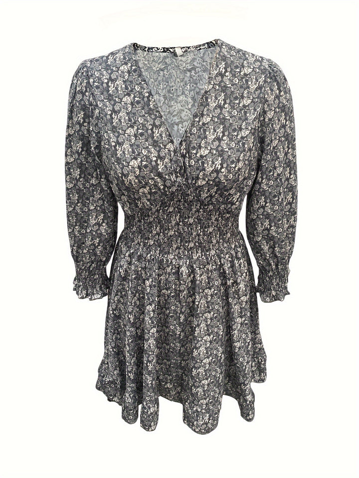 Alina Flutter Sleeve Dress