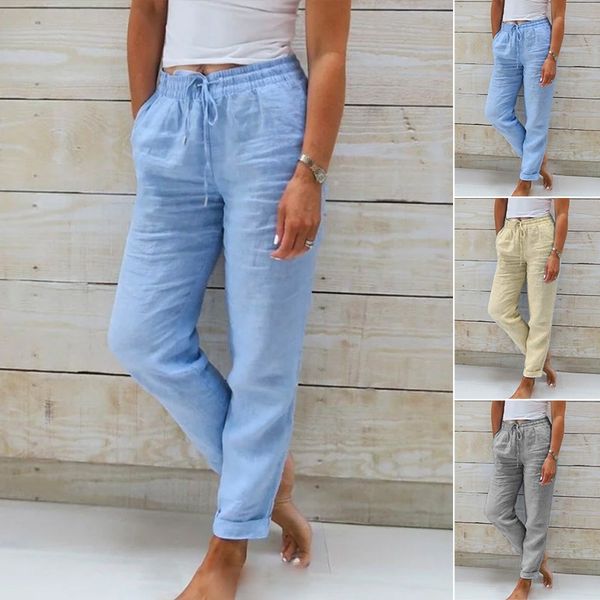 Luna - Linen Joggers