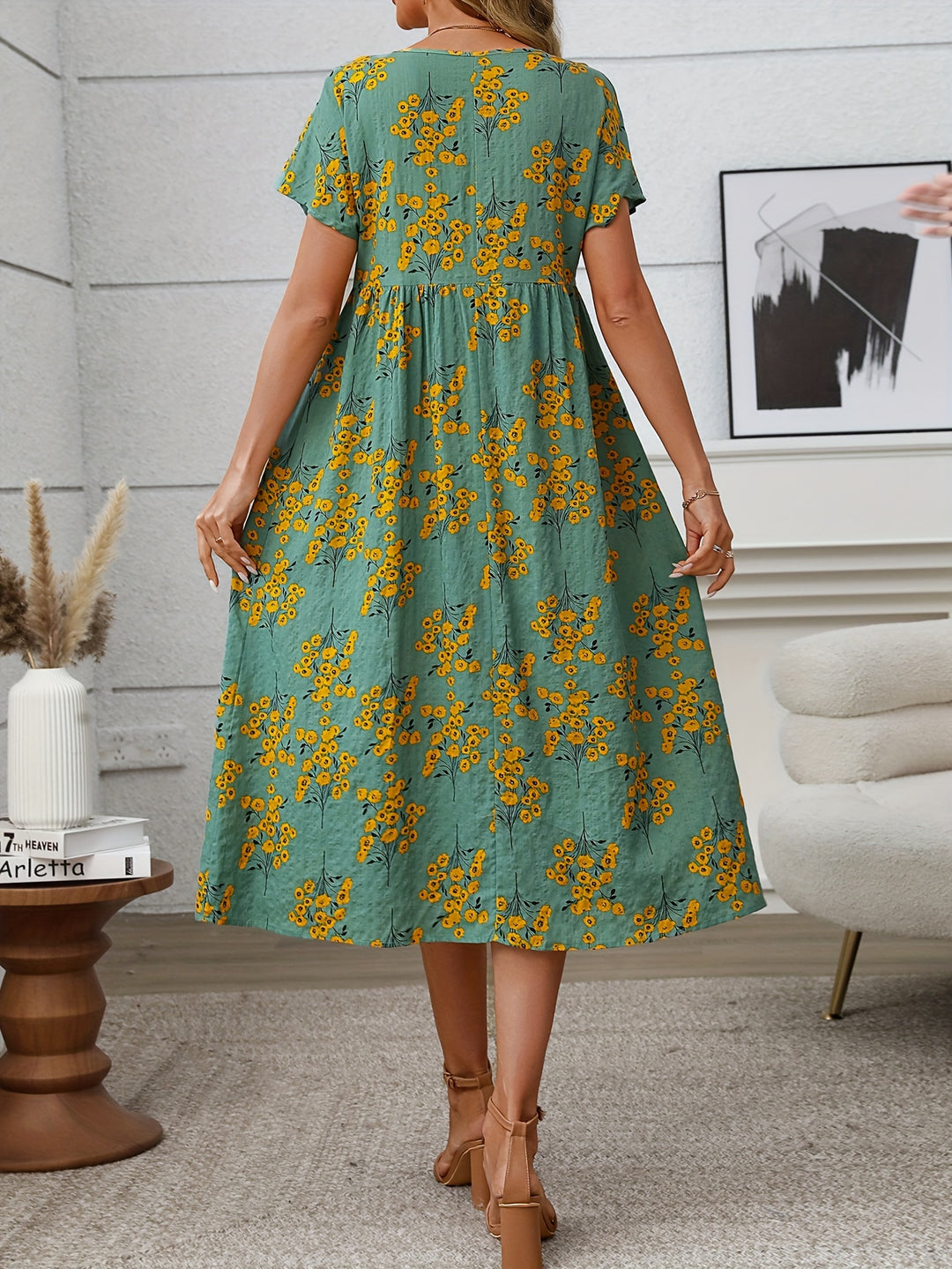 Alara Floral Dress