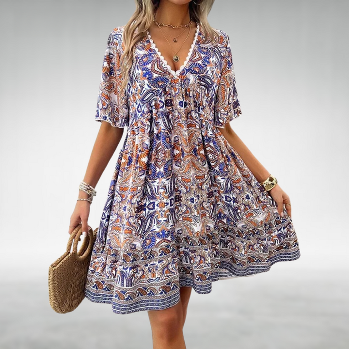 Elena - Boho Swing Dress