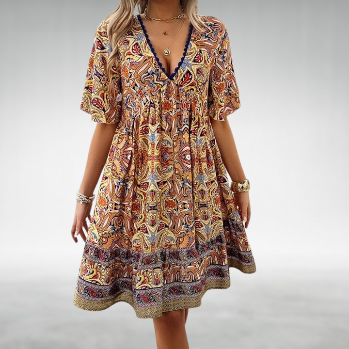 Elena - Boho Swing Dress