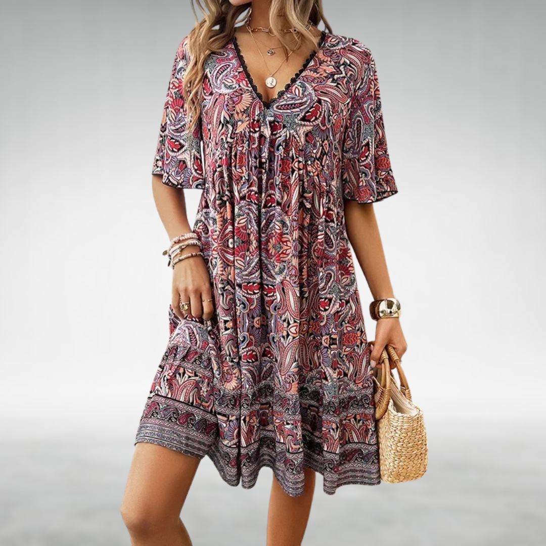 Elena - Boho Swing Dress