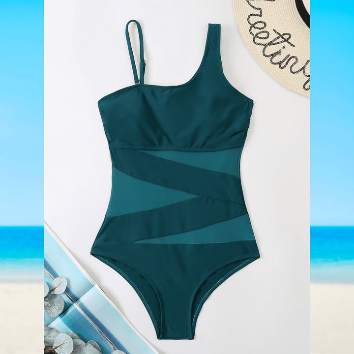 Luxe Asymmetrical Swimsuit