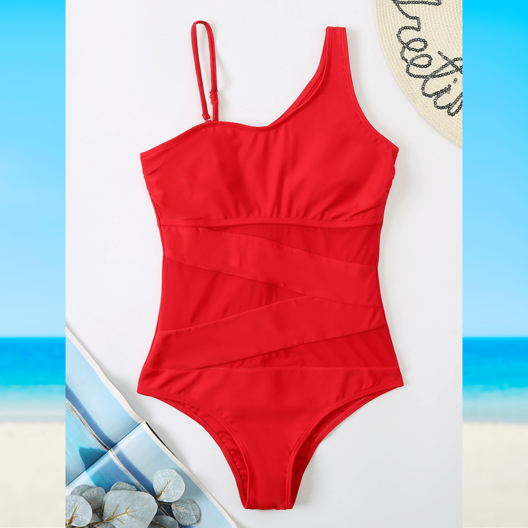 Luxe Asymmetrical Swimsuit