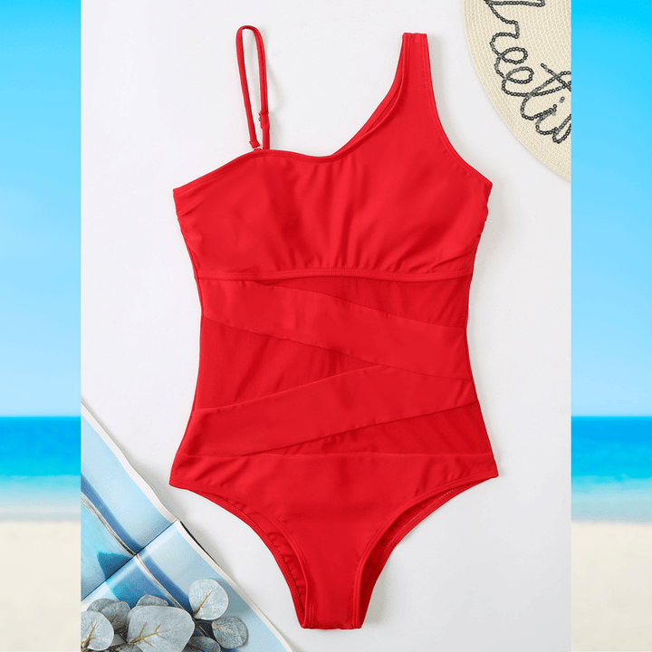 Luxe Asymmetrical Swimsuit