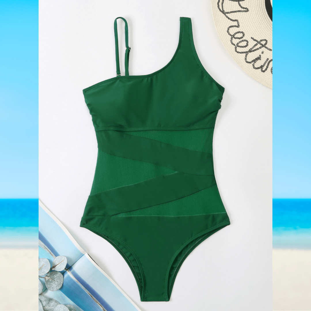 Luxe Asymmetrical Swimsuit