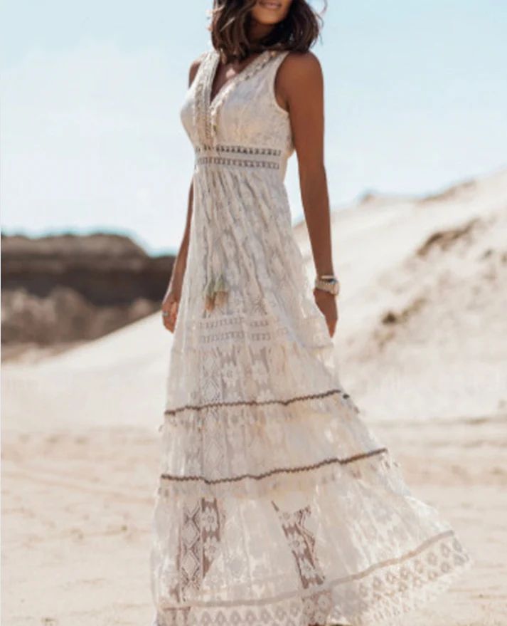 SOFIA - Boho Midi Dress