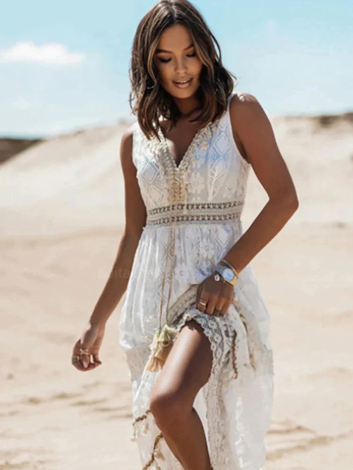SOFIA - Boho Midi Dress
