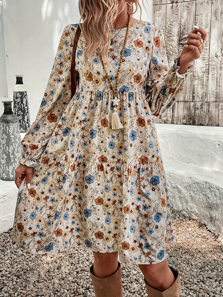 Isadora Elegant Floral Dress