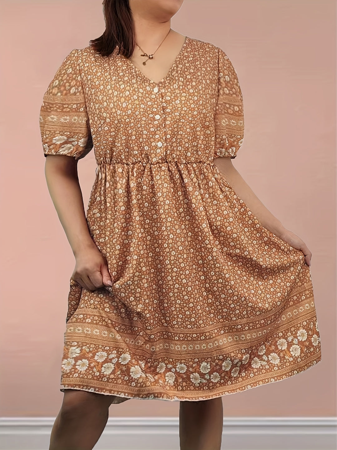 Elodie Peplum Dress
