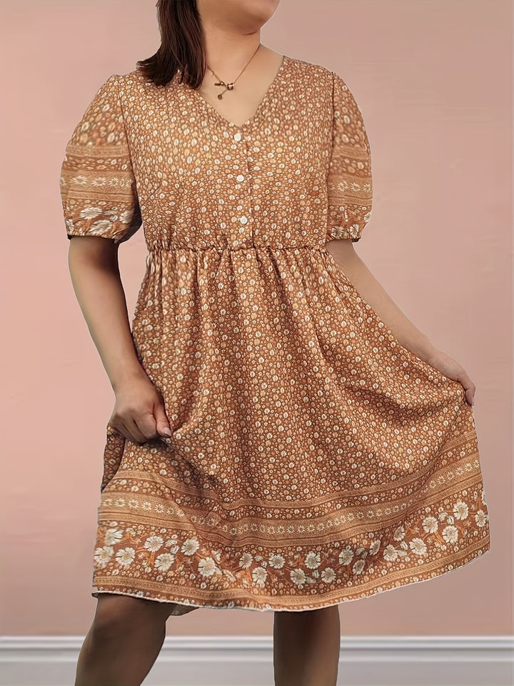 Elodie Peplum Dress