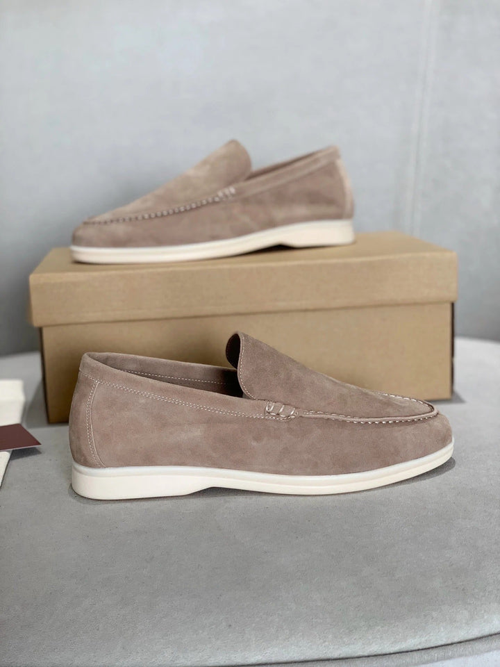 Jovan - Men's suede leather loafers